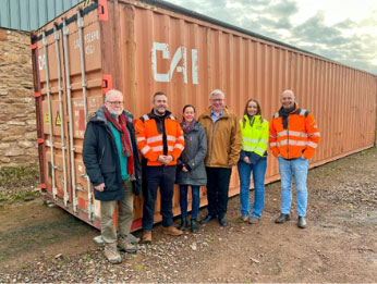 Community support in Dunbar provides safe harbour for fishing gear